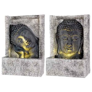WATER FEATURE WITH BUDDHA GREY